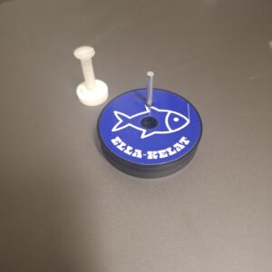 Laakeroitu 45mm pilkkikela Saku haarukkavapoihin (M5)